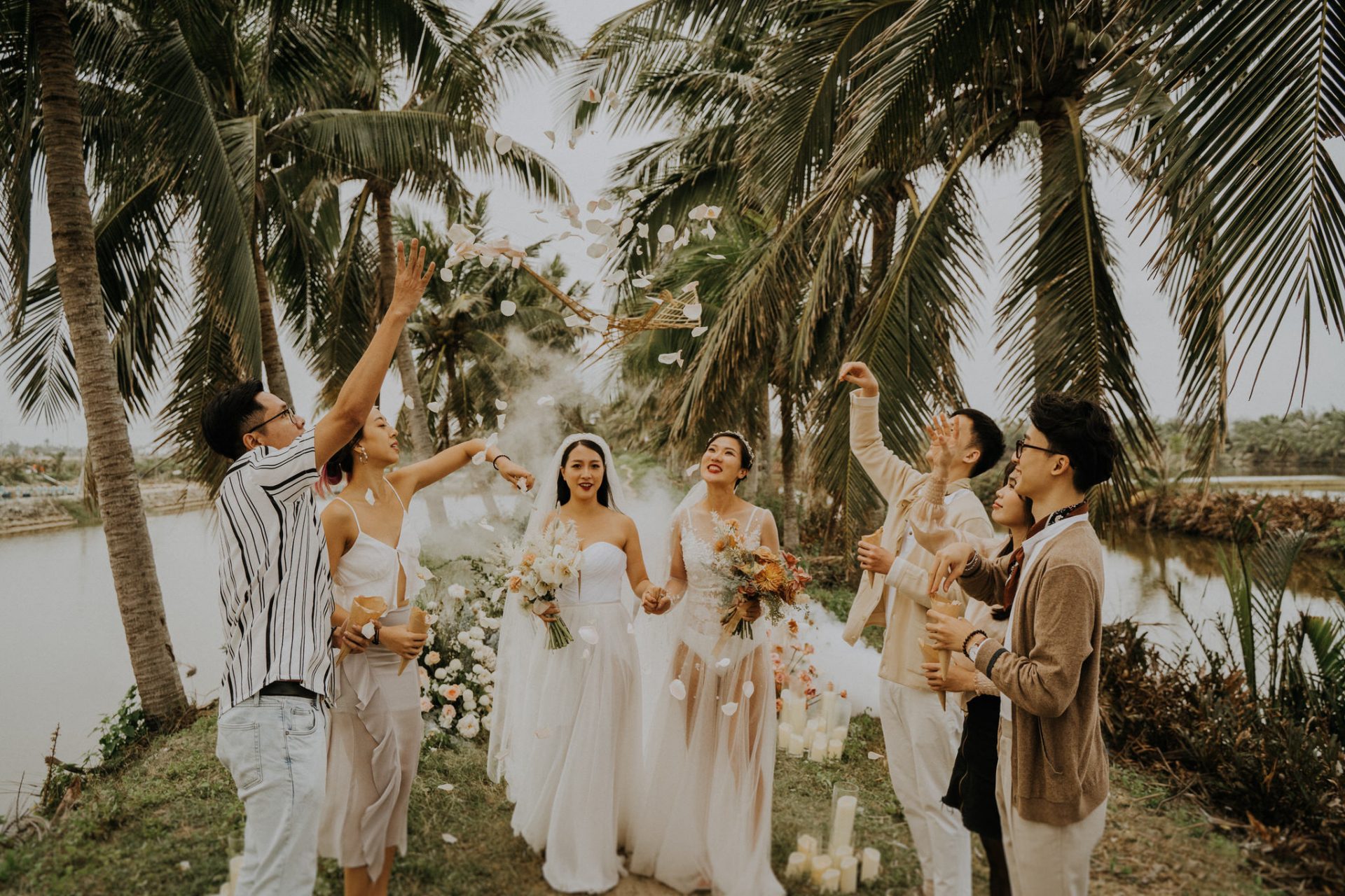 Heidi + Ruby | Intimate Wedding in HoiAn VietNam. 124